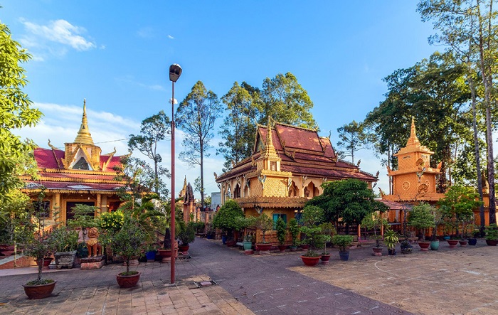 Pothi Somron pagoda in Can Tho. Photo: TK